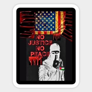 Justice Sticker